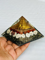 Laxmi Pyrite Pyramid Yantra - Attract Wealth